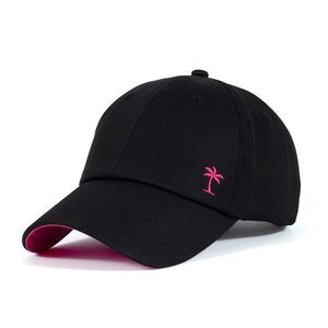 Shady Lady Women's Black/Pink Adjustable Performance Hat One Size